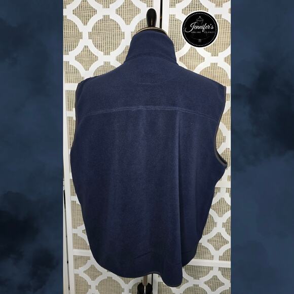 Stillwater Supply Co Cabela's Men's Navy Blue Full Zip Vest Size XXL - Picture 7 of 10